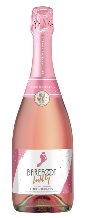 BAREFOOT BUBBLY PINK MOSCATO