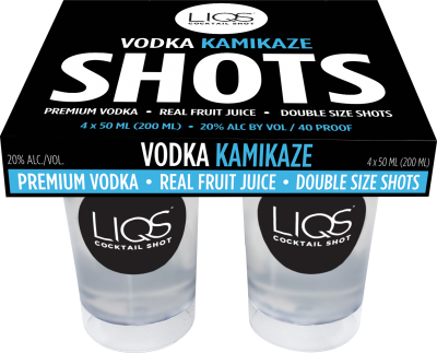 LIQS COCKTAIL SHOT VODKA KAMIKAZE - Bk Wine Depot Corp