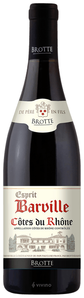 ESPRIT BARVILLE COTES DU RHONE 2017 - Bk Wine Depot Corp