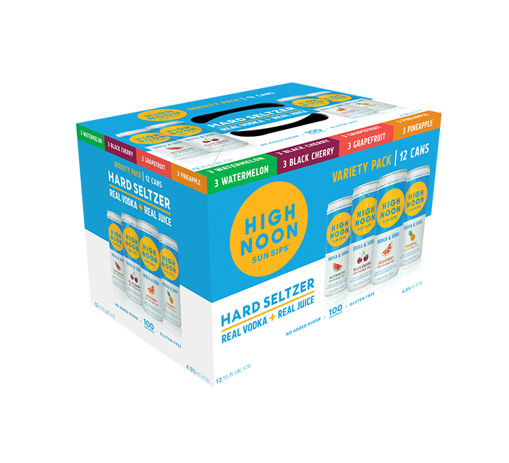 High Noon Hard Seltzer Variety Pack 12 Cans