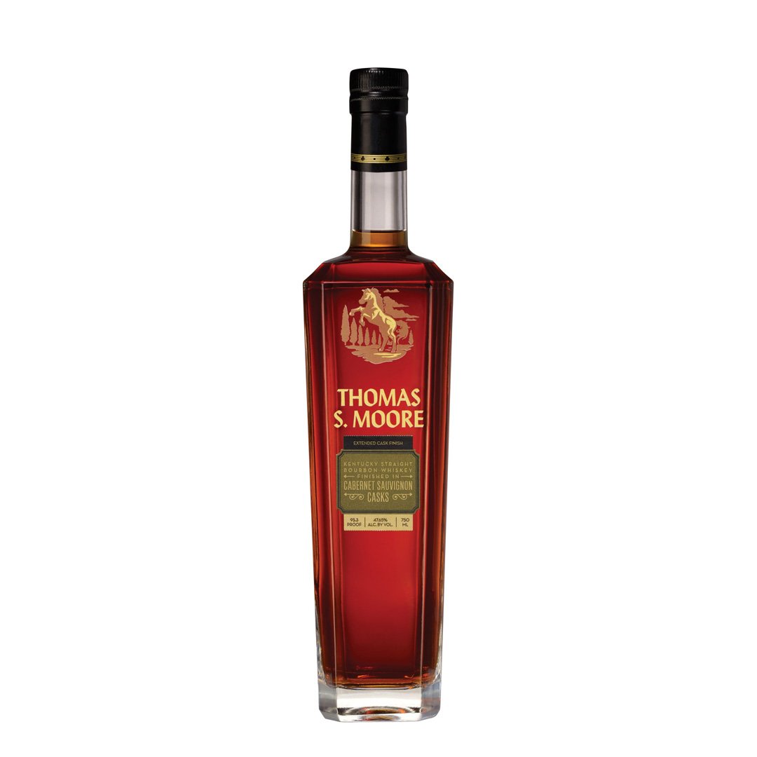 Thomas S. Moore Kentucky Straight Bourbon Whiskey Finished in Cabernet Casks