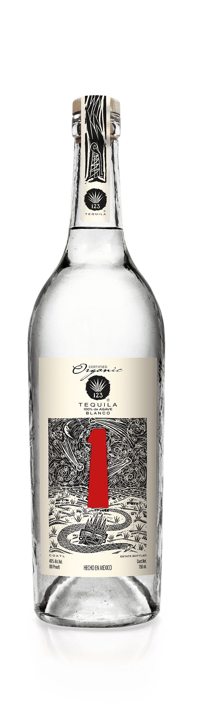 123 organic  Silver Tequila-bk wine depot corp 