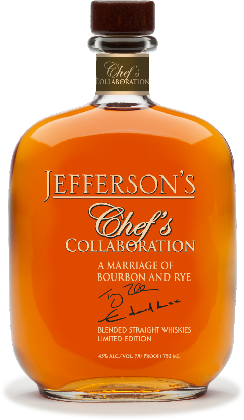 JEFFERSON'S BLENDED AMERICAN WHISKEY CHEF'S COLLABORATION LIMITED EDITION 90 - Bk Wine Depot Corp