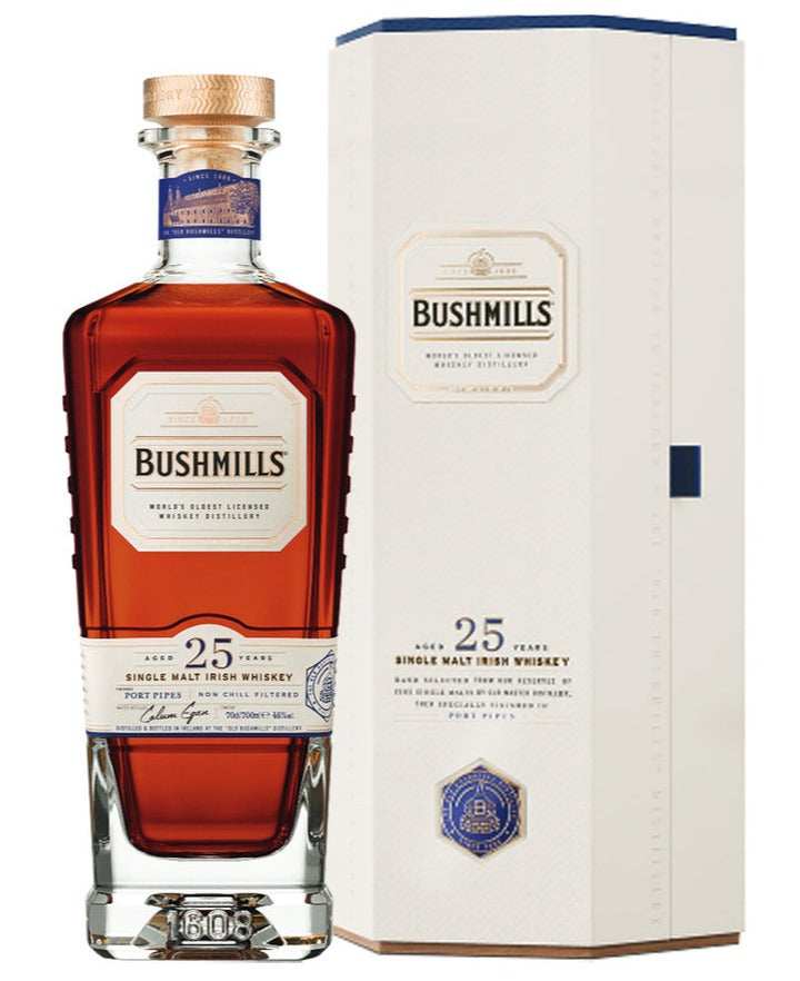 Bushmills 25 Years Single Malt Irish Whiskey Limited Edition-bk wine depot corp 