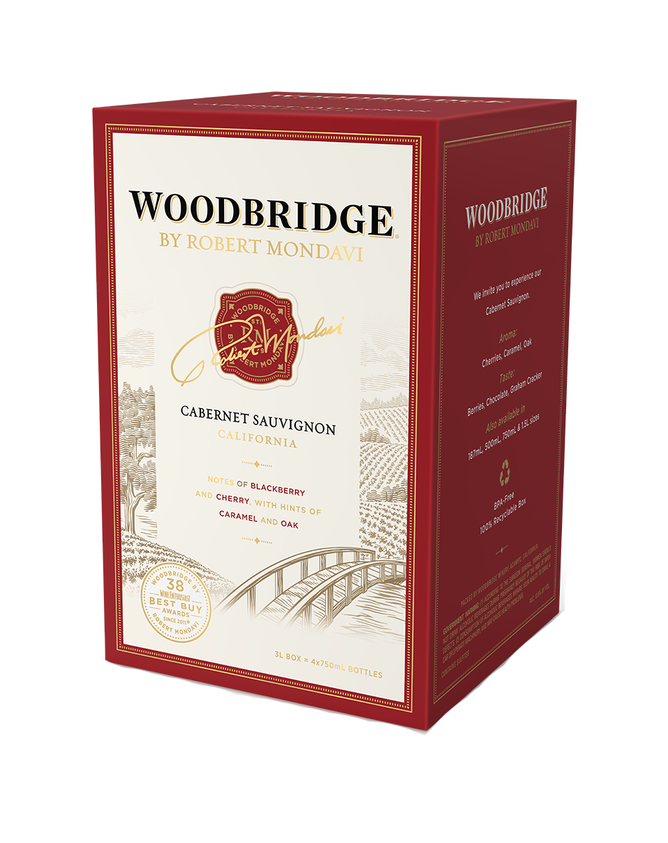 WOODBRIDGE CABERNET SAUVIGNON BOX - Bk Wine Depot Corp