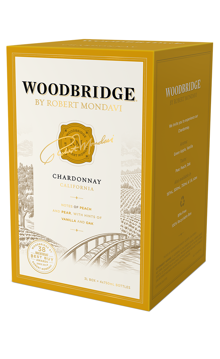 WOODBRIDGE CHARDONNAY BOX - Bk Wine Depot Corp