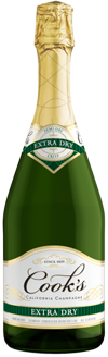 COOK'S  EXTRA DRY  CALIFORNIA CHAMPAGNE - Bk Wine Depot Corp