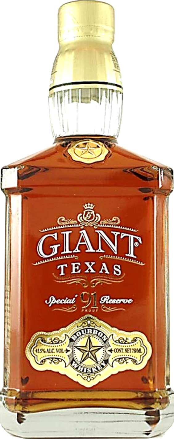 GIANT TEXAS SPECIAL 91 RESERVE BOURBON WHISKEY - Bk Wine Depot Corp
