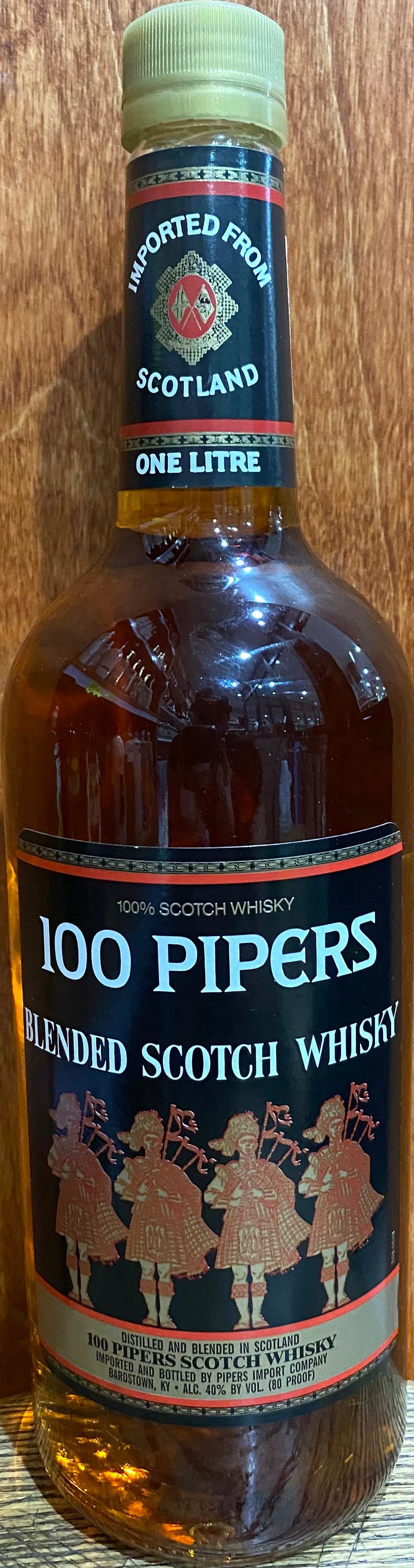 100 Pipers Blended Scotch Whiskey - Bk Wine Depot Corp