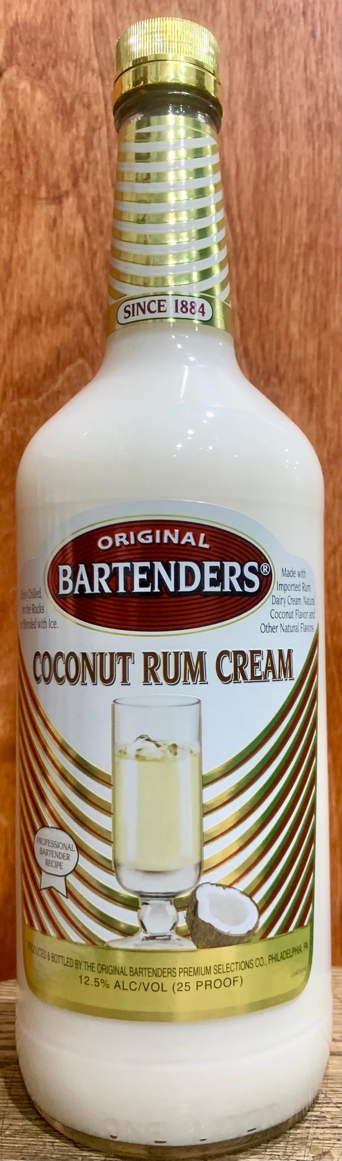 ORIGINAL BARTENDERS COCKTAILS COCONUT RUM CREAM - Bk Wine Depot Corp
