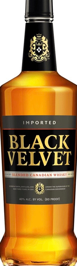 BLACK VELVET CANADIAN WHISKY - Bk Wine Depot Corp