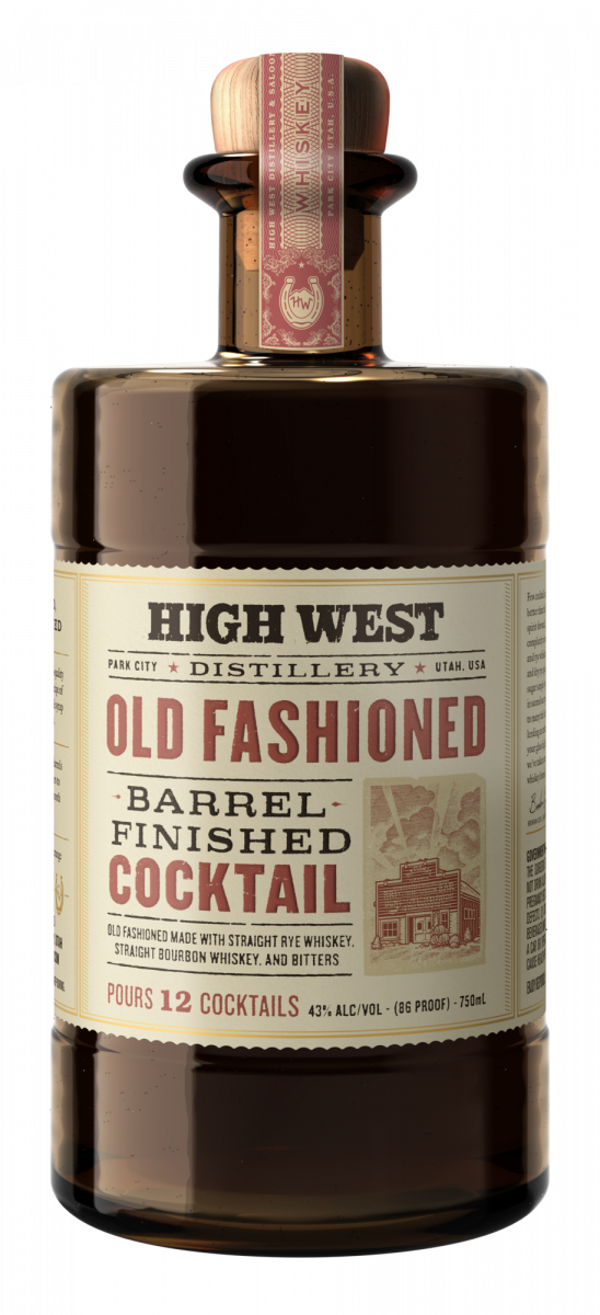 HIGH WEST OLD FASHIONED BARREL FINISHED COCKTAIL - Bk Wine Depot Corp