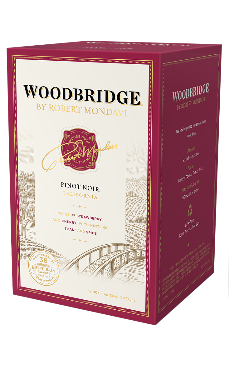 WOODBRIDGE PINOT NOIR BOX - Bk Wine Depot Corp