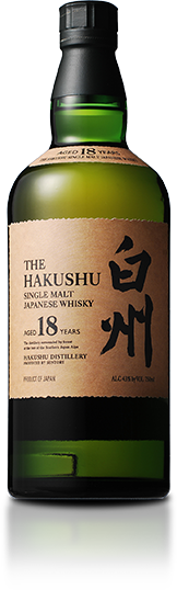 The Hakushu 18 Years  Single Malt Japanese Whisky