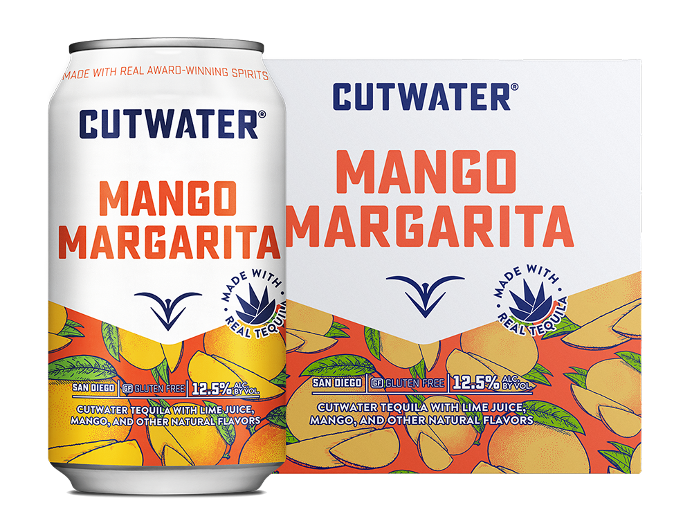 Cutwater Tequila Mango Margarita-BK WINE DEPOT CORP