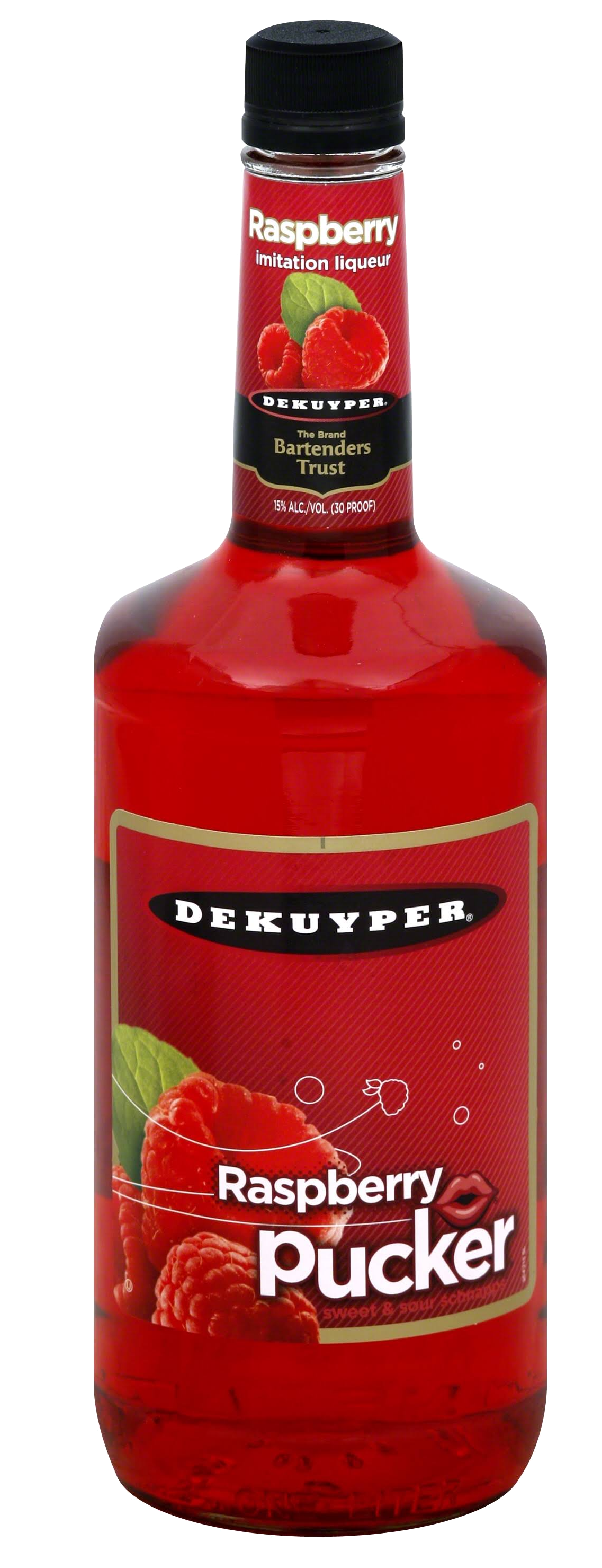 DEKUYPER RASPBERRY PUCKER - Bk Wine Depot Corp