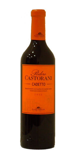PODERE CASTORANI-CADETTO-MONTEPULCIANO D'ABRUZZO 2015 - Bk Wine Depot Corp